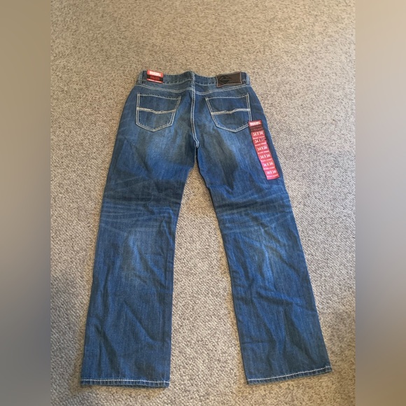 Rock & Roll Denim Straight Leg Denim Jeans Size 34 x 34 - Picture 2 of 3